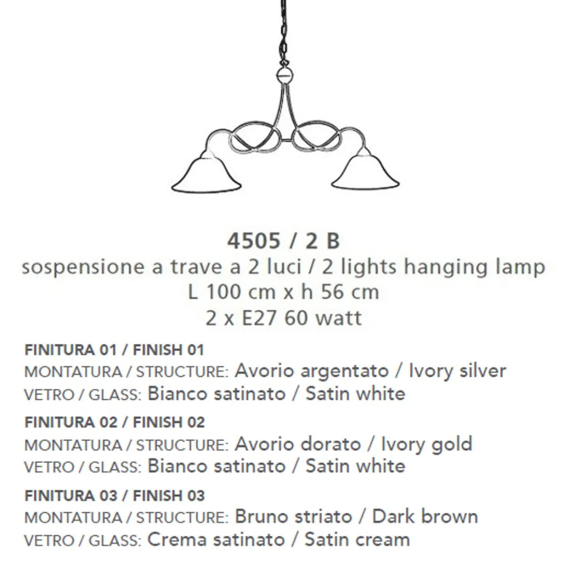 Bilanciere 4505 2B LAM