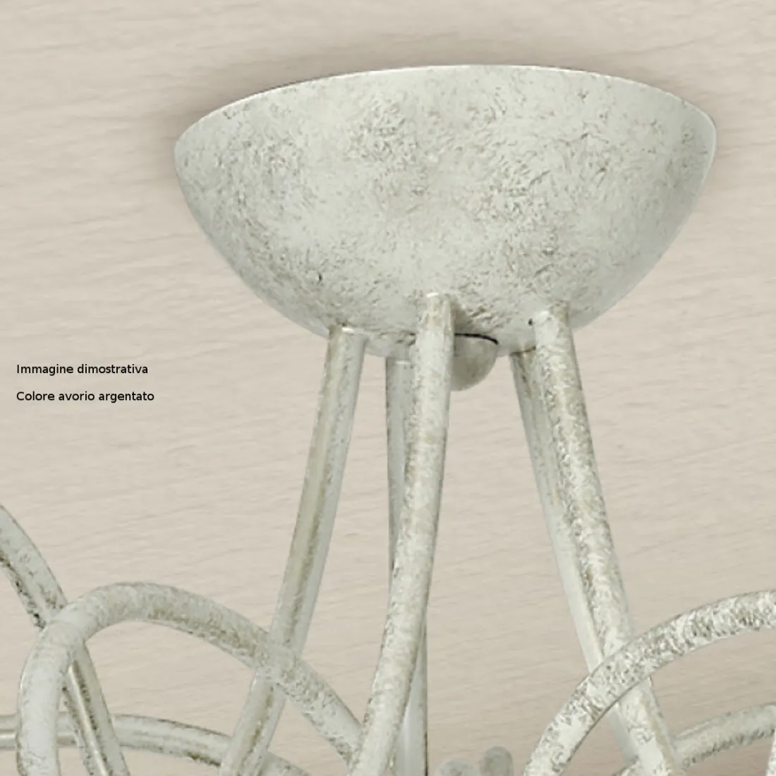 Bilanciere LM-4505 2B E27 LED classico rustico lampadario ferro piatto vetro campana interni