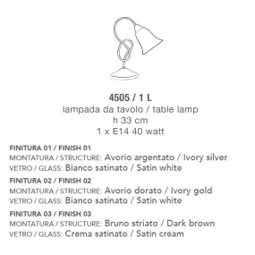 Abat-jour LM-4505 1L LAM