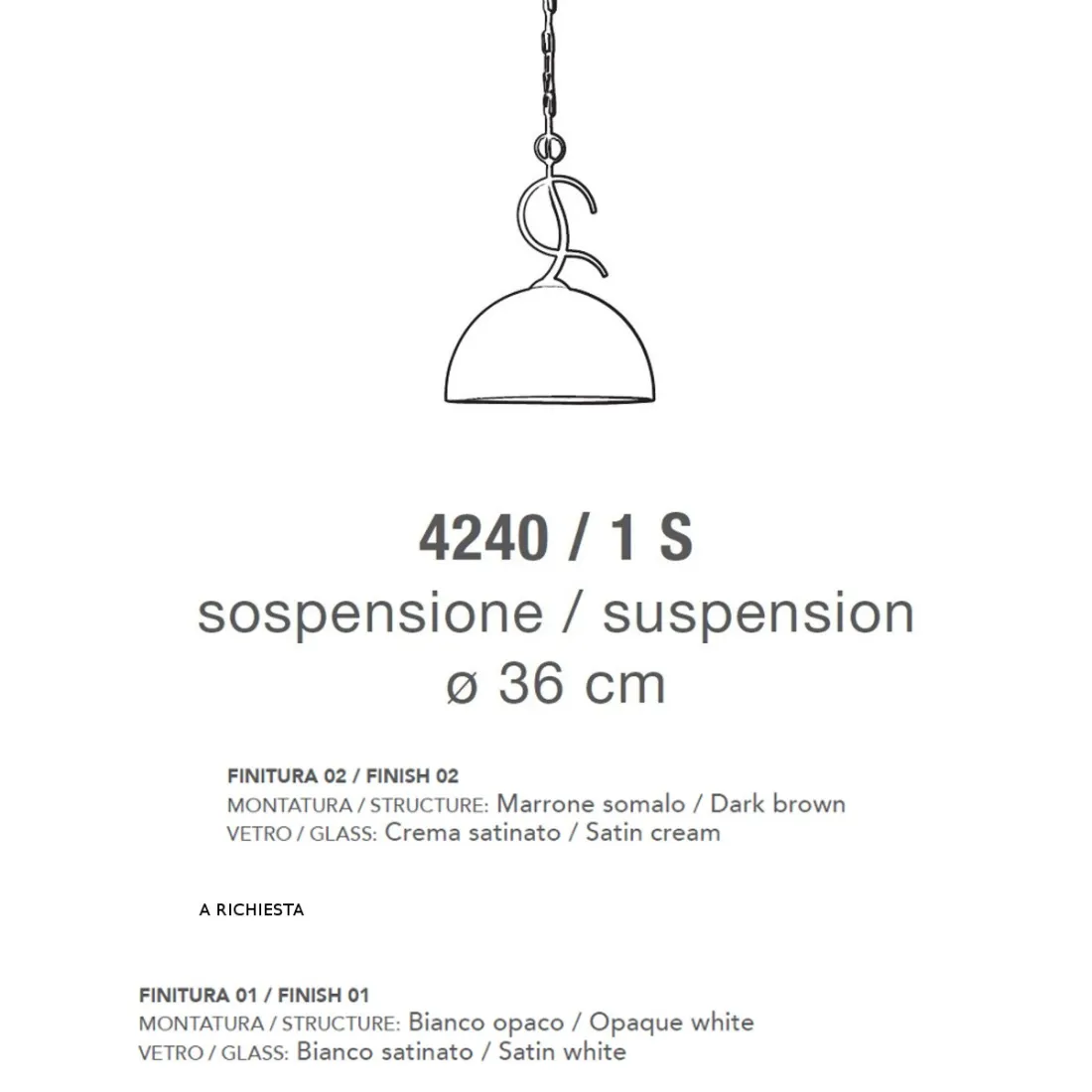 Sospensione 4240 1S LAM