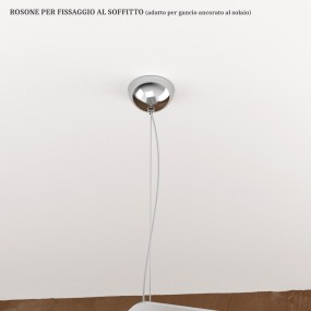 Sospensione TP-WACKY E27 LED 45x45 metallo bianco grigio sabbia lampadario ultramoderno quadrato interno