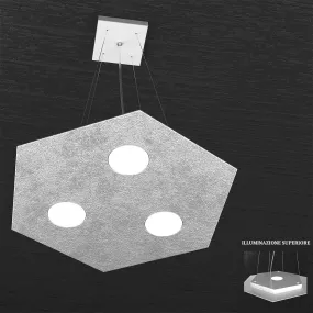 Sospensione TP-HEXAGON 1142 SP GX53 LED metallo esagonale lampadario moderno multiluce interno