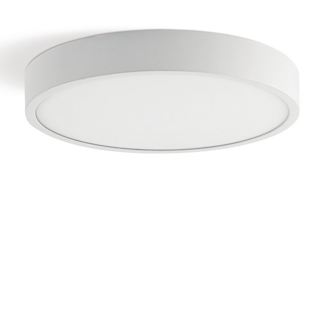 PN-YOUNG 24W LED 1880LM plafonnier intérieur rond en aluminium blanc