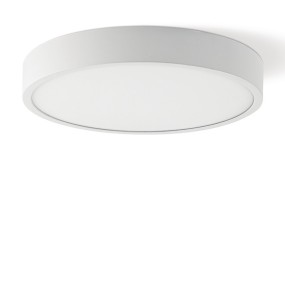 PN-YOUNG 24W LED 1880LM plafonnier intérieur rond en aluminium blanc