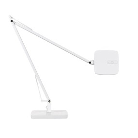 Abat-jour PN-YAB 8W LED 450LM 3000°K alluminio bianco soft touch lampada tavolo scrivania moderna interno