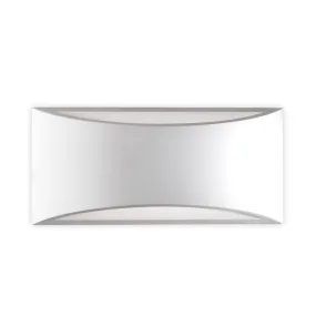 PN-IDRA PAR10328 12W LED 1000LM applique murale plâtre blanc à peindre biemission applique murale intérieure IP20