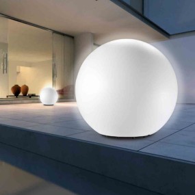 Lámpara de pie PAN International SPHERE EST505 EST506 EST507 E27 LED esfera termoplástico