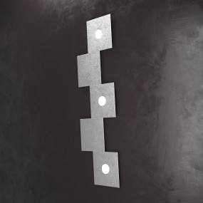 Plafoniera TP-ECCENTRIC 1156 3L2D GX53 LED metallo quadrato lampada parete soffitto decorativa moderna interno