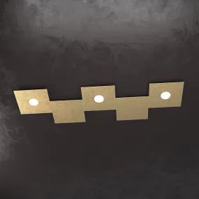 Plafonnier TP-ECCENTRIC 1156 3L2D GX53 LED carré lampe en métal plafond mural décoratif intérieur moderne