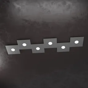 Plafonnier TP-ECCENTRIC 1156 SL GX53 LED applique murale carrée métal plafond intérieur multiluce moderne