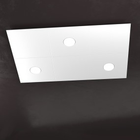 Plafoniera TP-ECCENTRIC 1156 3L3D GX53 LED metallo quadrato lampada parete soffitto decorativa moderna interno