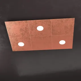 Plafonnier TP-ECCENTRIC 1156 3L3D GX53 LED lampe carrée en métal plafond mural décoratif intérieur moderne