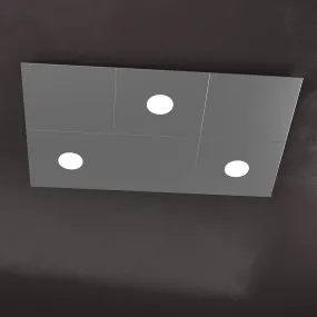 Plafonnier TP-ECCENTRIC 1156 3L3D GX53 LED lampe carrée en métal plafond mural décoratif intérieur moderne