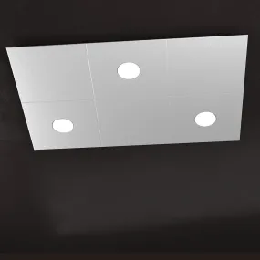 Plafoniera TP-ECCENTRIC 1156 3L3D GX53 LED metallo quadrato lampada parete soffitto decorativa moderna interno