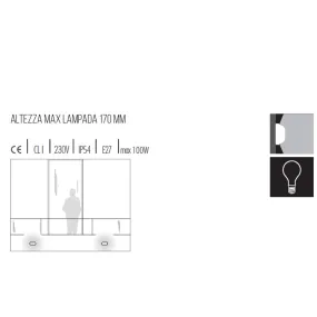 SO-INDUSTRIAL OVAL 701 E27 LED 28CM blanc noir aluminium applique murale applique murale exterieure IP54