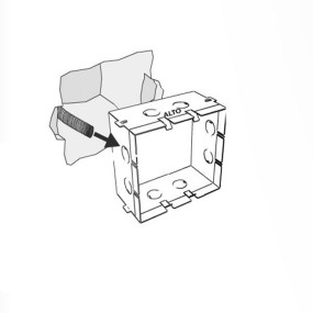 Boîtier extérieur BF-4045C 023.447 accessoire mur à mur