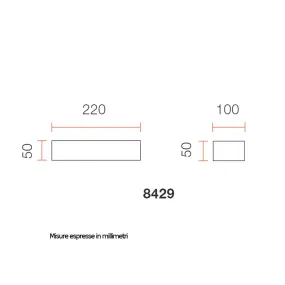 Applique en plâtre Belfiore...