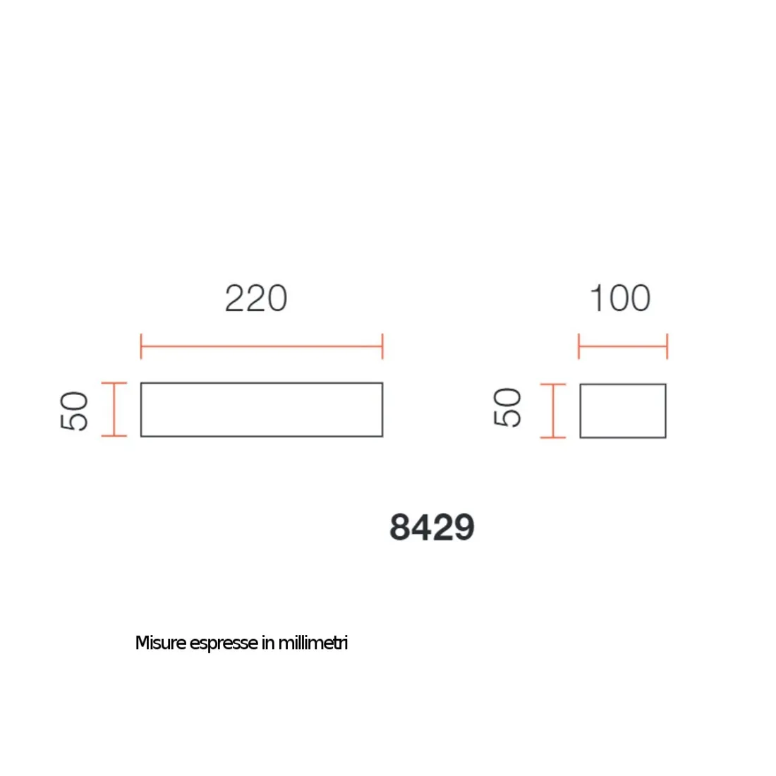 BF-8429 51 Applique murale Belfiore