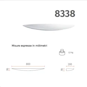 Applique en plâtre Belfiore...