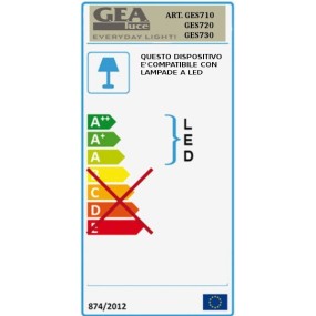 Lampioncino GE-GES730 E27 LED IP44 alluminio antracite grigio bianco lampada terra moderna esterno