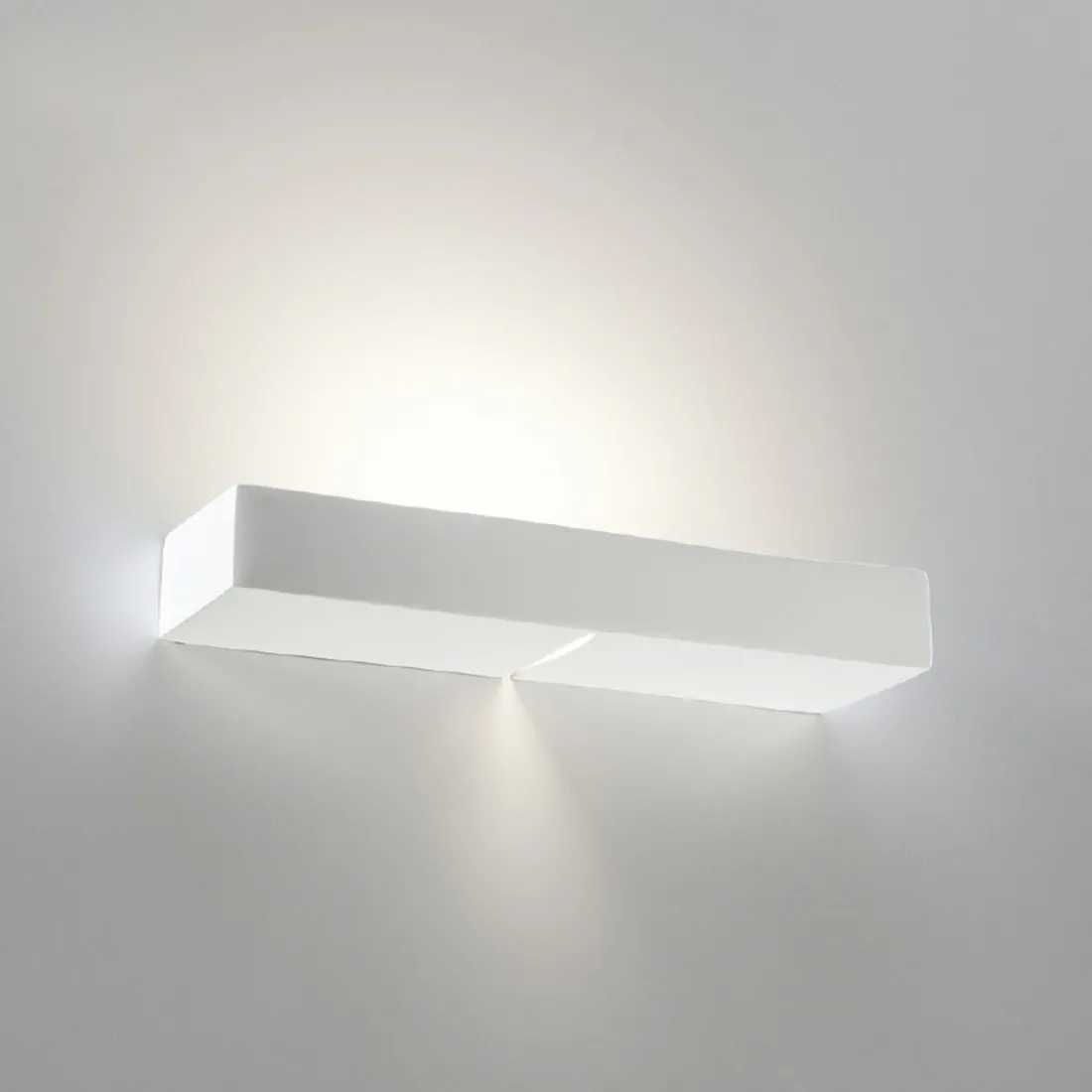 Applique BF-MENSOLA 8481 3078 34CM 19.5W LED 2900LM applique murale en plâtre blanc double émission intérieur moderne IP20