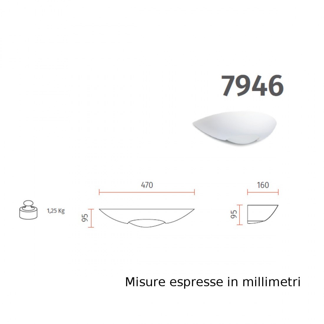 BF-7946 3059 Belfiore applique murale