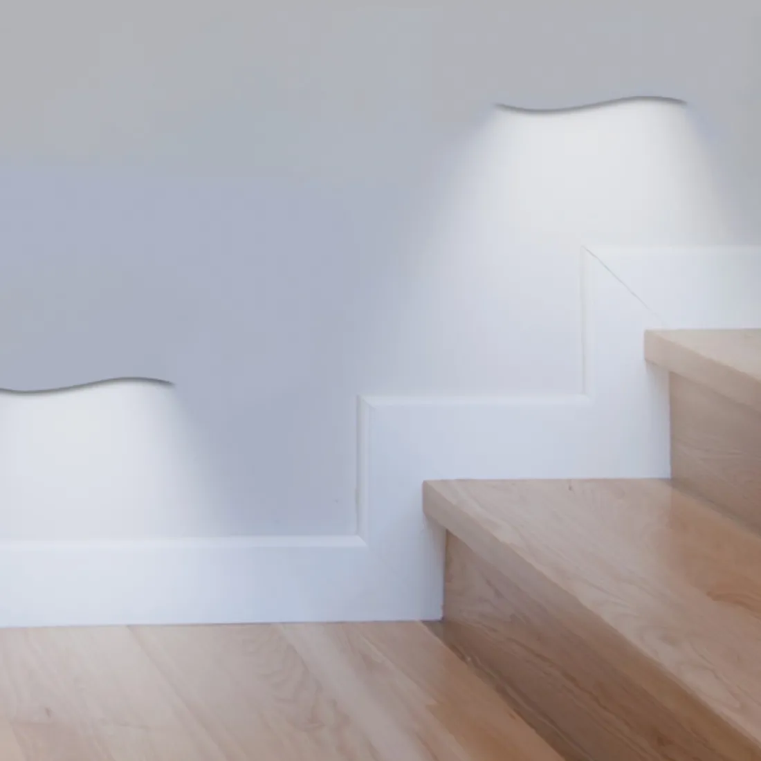 Applique incasso BF-4167 3004 LED 6.5W 600LM SISTEMA WIRELESS  gesso bianco verniciabile scomparsa cartongesso muro interno