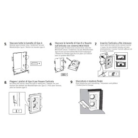 Boîtier extérieur BF-4175 023.448 accessoire mur à mur