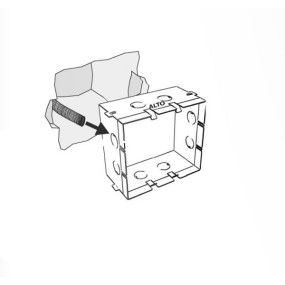 Controcassa BF-4176 023.402 accessorio parete muro