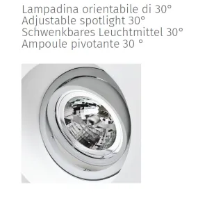 Einbaustrahler aus Gips...