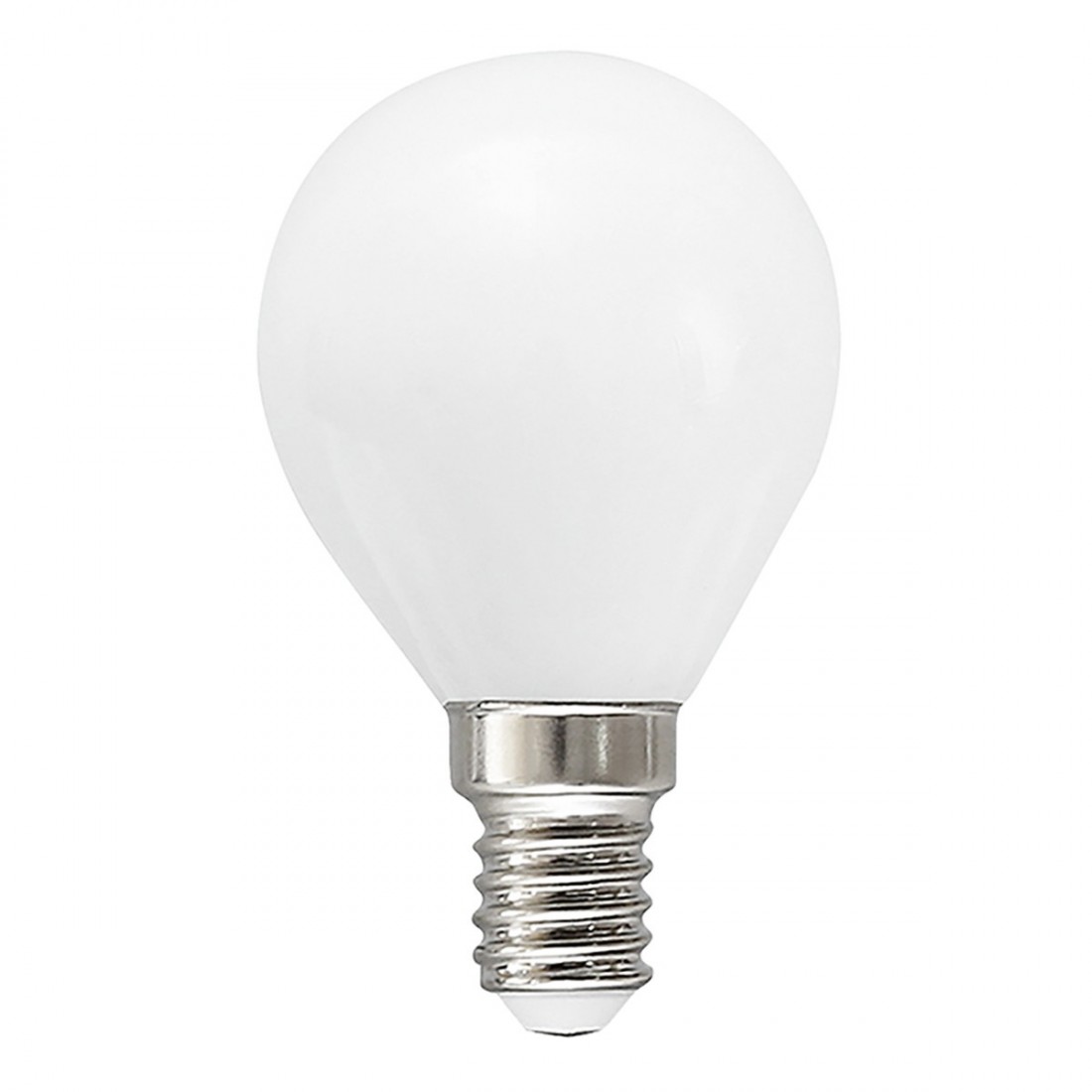 Lampadina a led GLA290B Gea Led in vetro bianco, attacco E14