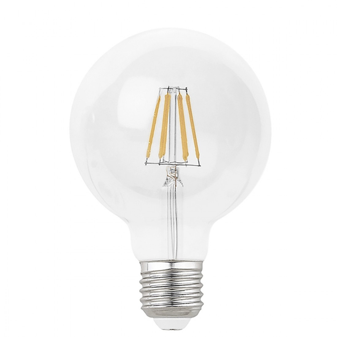 GE-GLA255N 12W E27 Ampoule LED 1540LM 4000 ° K sphère en verre globe transparent