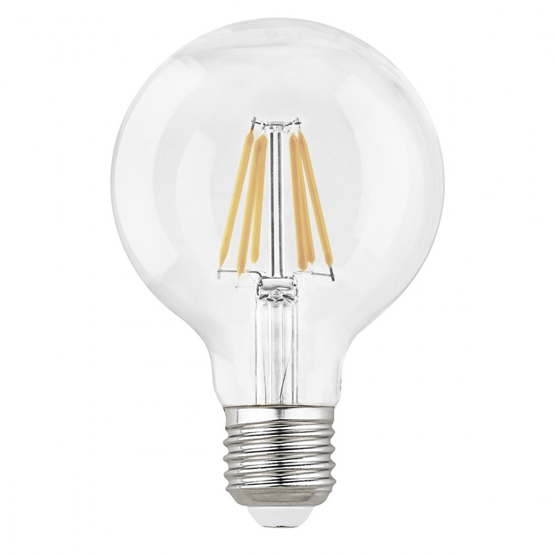 Lampadina GE-GLA256N 12W E27 LED 1540LM 4000°K vetro sfera globo trasparente