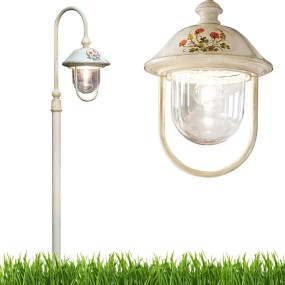 Ferroluce lampe de jardin classique Ferroluce BARI A303 TE E27 LED