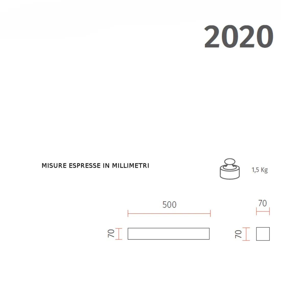 Applique murale BF-2020 3061 Belfiore