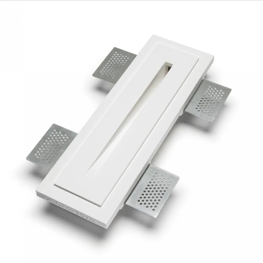 Spot encastré BF-4100F LED 2W 200LM SANS FIL marqueur de chemin de plâtre vertical à peindre mur intérieur en plaque de plâtre I