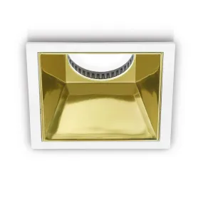 Faretto incasso GE-GFA625 GU10 LED IP20 alluminio lampada soffitto quadrata cartongesso interno