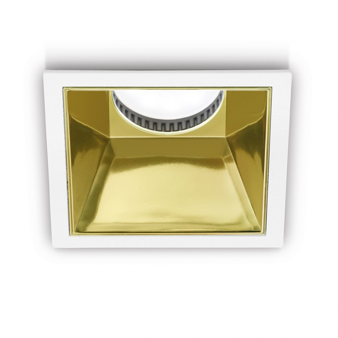 Faretto incasso GE-GFA625 GU10 LED IP20 alluminio lampada soffitto quadrata cartongesso interno