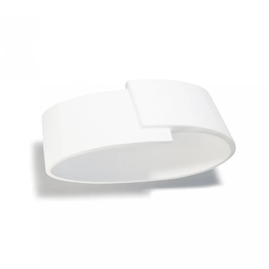 Applique BF-2613B LED 12W 1800LM gesso fascia verniciabile biemissione lampada parete interno IP20