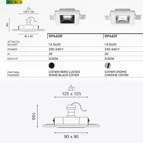 Gea Led HEMERA Q 9x9...