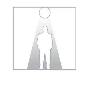 Spot encastré BF-8935G GU10 LED plâtre blanc à peindre à l'intérieur IP20