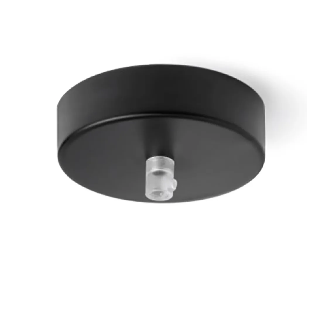 Base PZ-6247 moderne métal satiné chrome noir blanc plafond rose mur