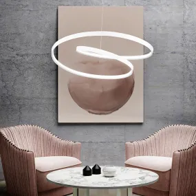 Lampadario led bianco...