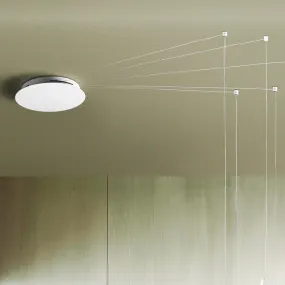 Lustre FB-TAPE-2133 50W LED 5000LM métal blanc noir suspension ultramoderne décentralisation interne