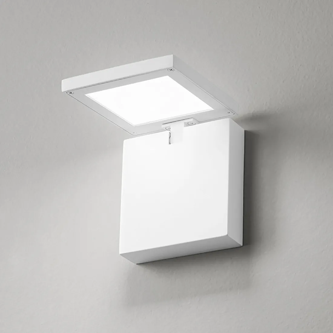 PZ-SECRET 6706 10W LED 700LM 3000 ° K 90 ° applique murale en métal noir blanc mat