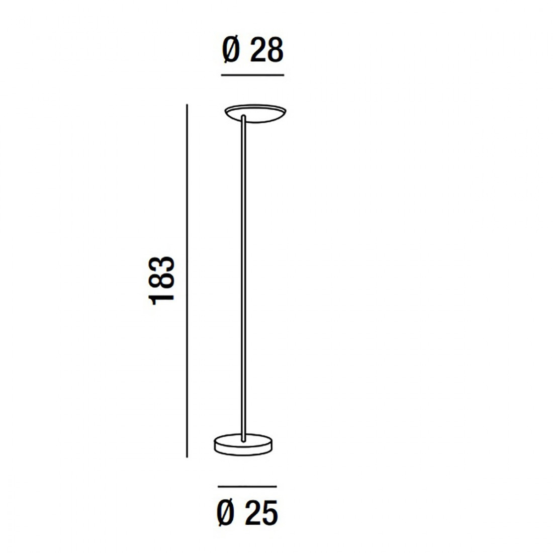 Lampadaire OPHELIA 6586 Perenz Lighting