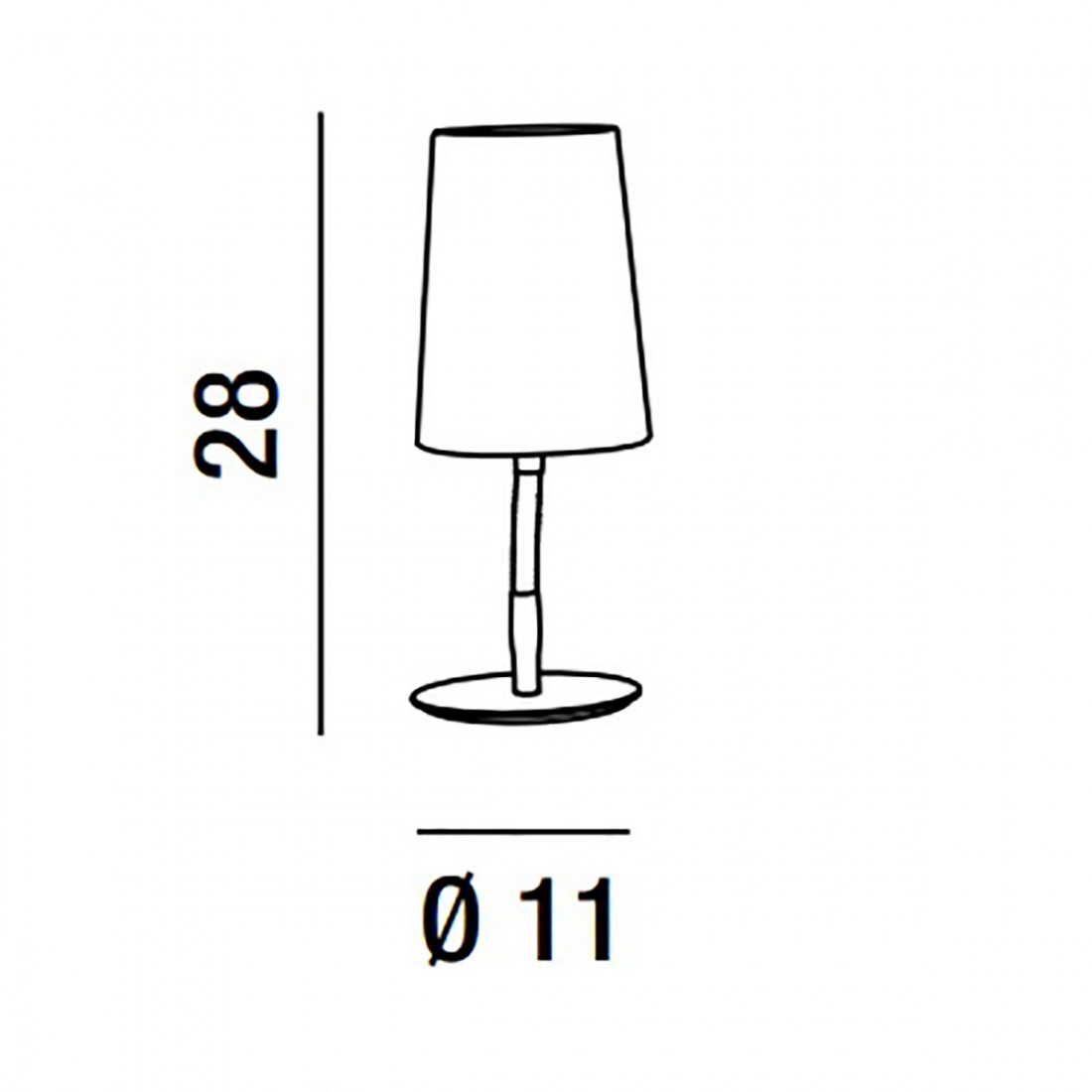 Abat-jour MASH 6696 E14 LED Perenz illumina