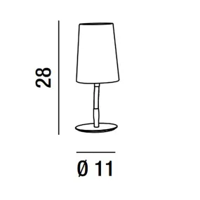 Abat-jour MASH 6696 Perenz illuminazione