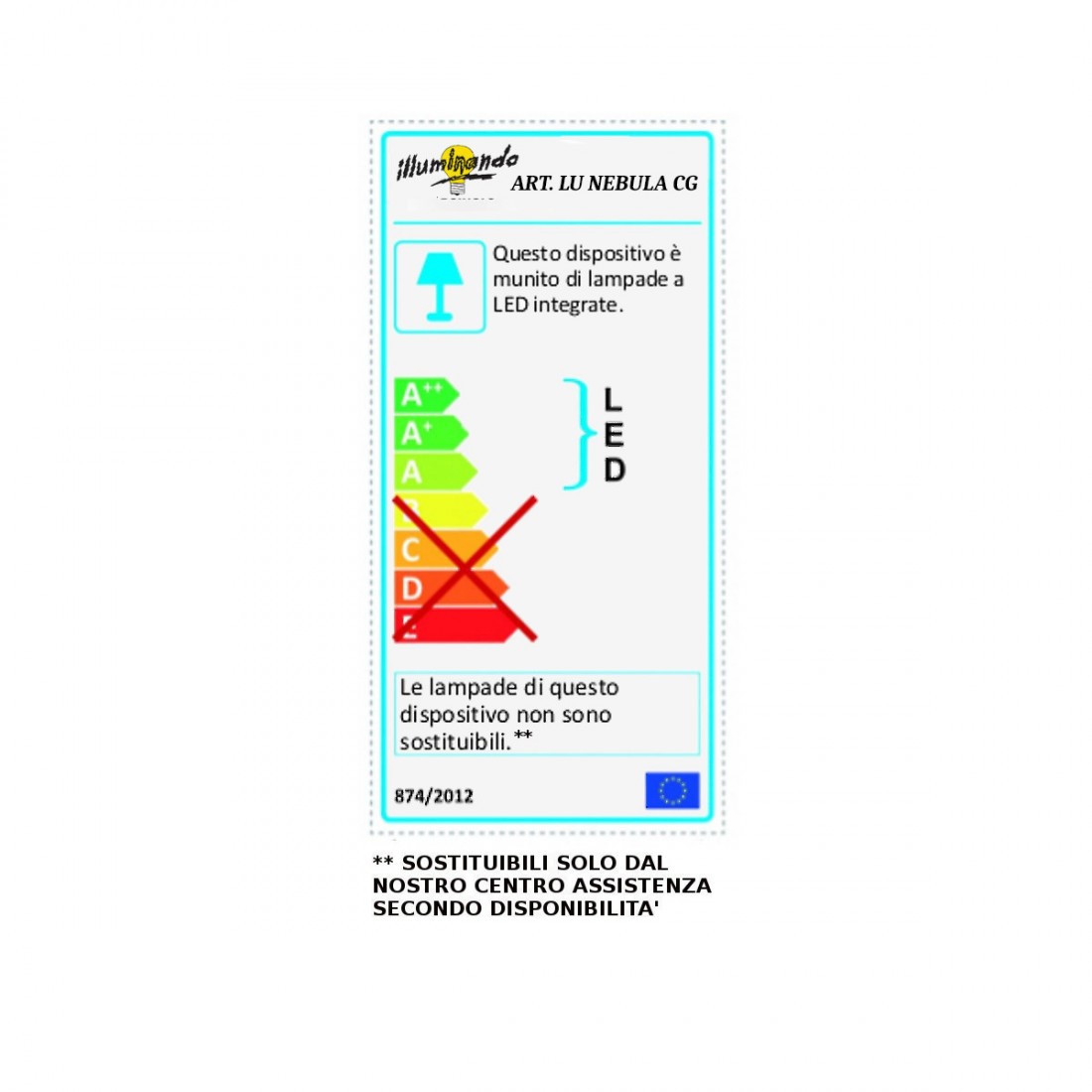 NEBULA LU CG Abat-jour Illuminating