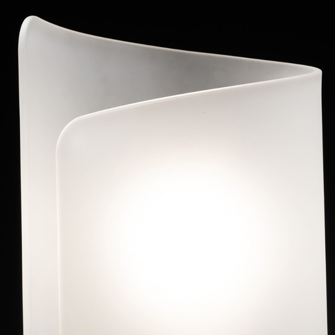 Lampe de table ou de chevet moderne avec verre LED uniquement